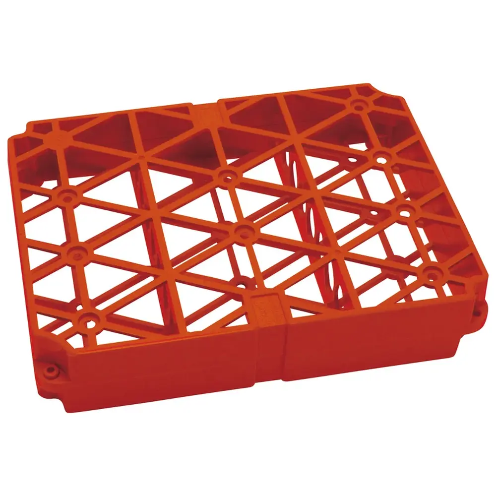 Kentzler-Kaschner KKD® SteWaFix 2.0 triColor A+ - Stück mittel, für bis zu 9 PA-Instrumente, 5 Silikonstopper, rot