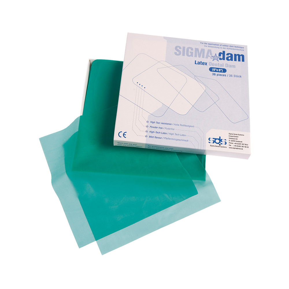 Sigma Dam medium grün pdfr 6x6 36Bl