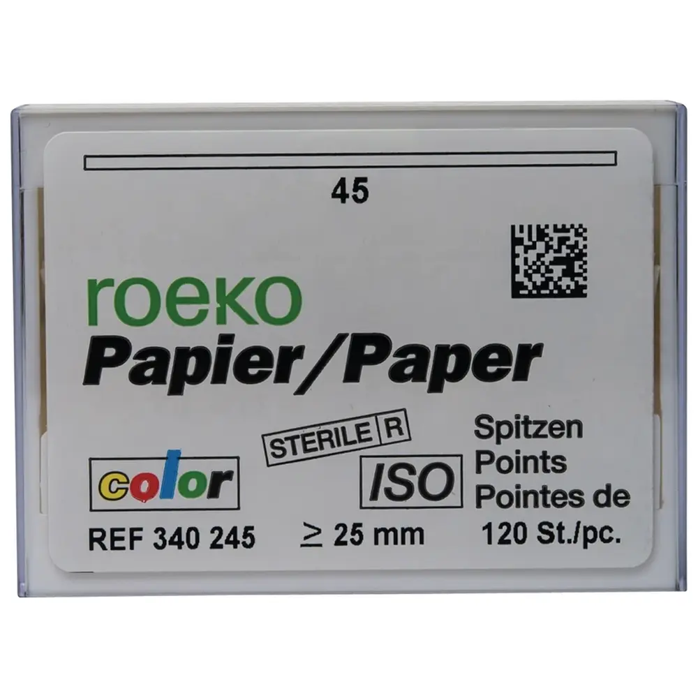 COLTENE roeko Papier Spitzen Color - Packung 120 Stück ISO 045