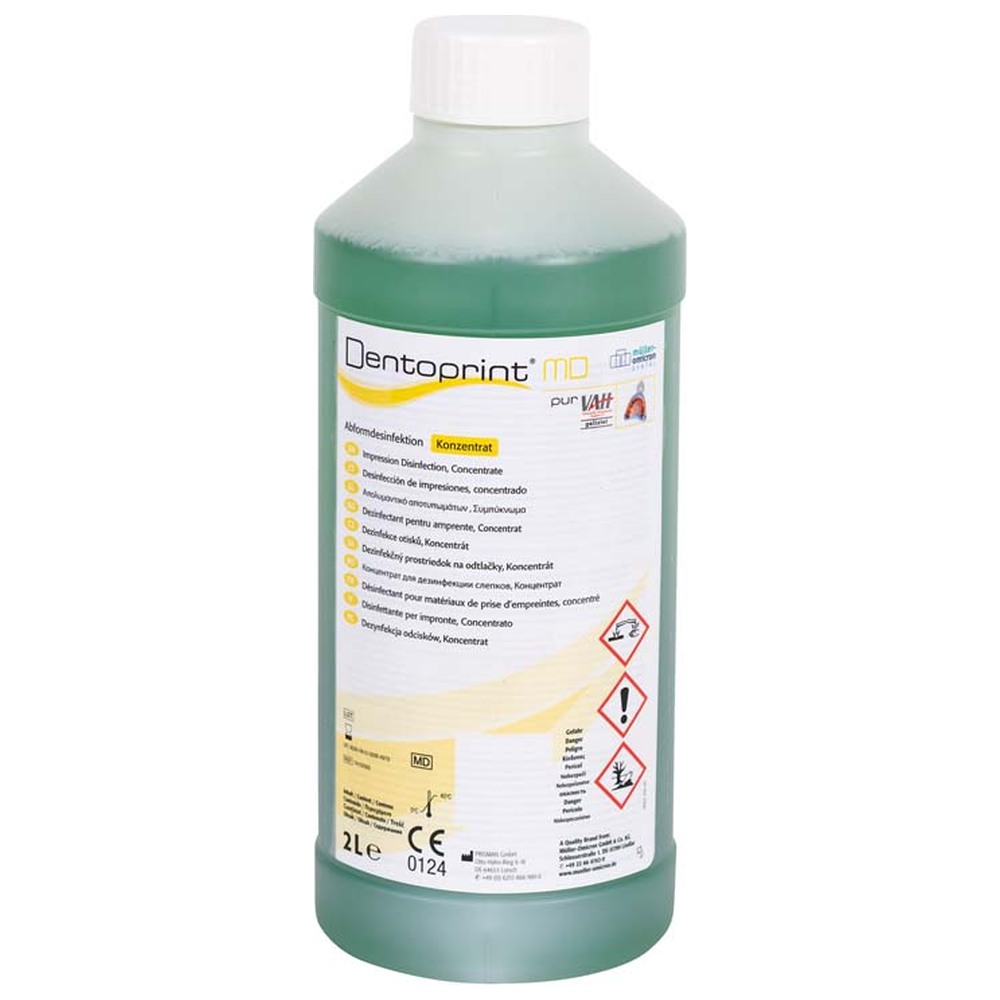 Müller-Omicron Dentoprint® MD pur - Flasche 2 Liter Müller-Omicron Dentoprint® MD pur - Flasche 2 Liter