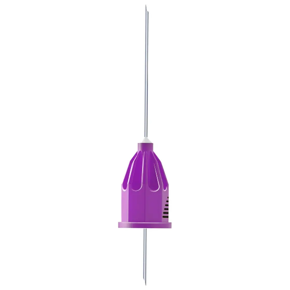 medmix LUMINJECT® - Packung 100 Stück violett, G31 0,28 x 23 mm