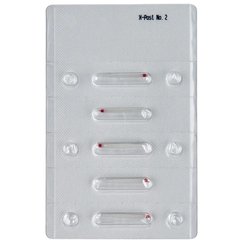 36239_xpost__Packung_5_Stueck_rot_Nr_2 Dentsply Sirona x•post™ - Packung 5 Stück rot, Nr. 2