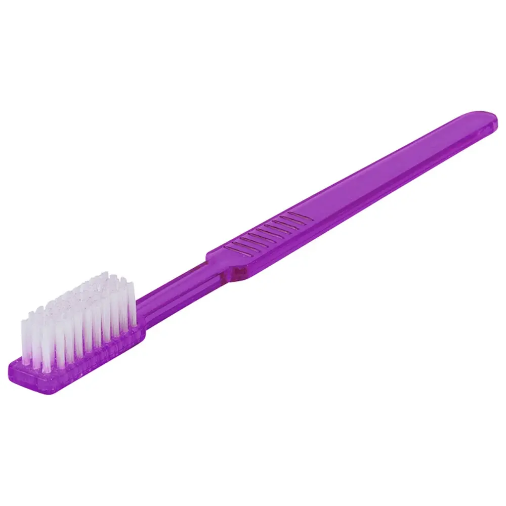 Unigloves UNIBRUSH Einmal Zahnbürsten - Box 100 Stück violett