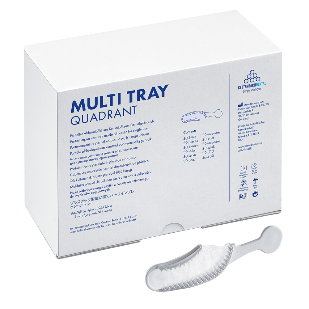 Multi Tray Quadrant 30St