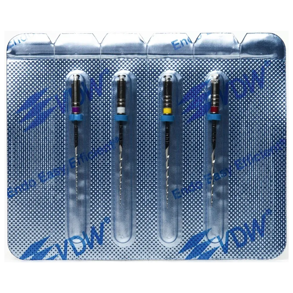 VDW Mtwo® - Sortiment 4 Instrumente 25 mm, Taper.04-06, ISO 010-025