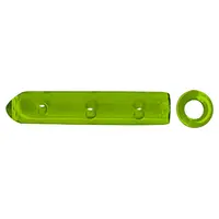 Karl Hammacher GmbH Spitzenschutz Silikon 2,8x19mm grün Pa