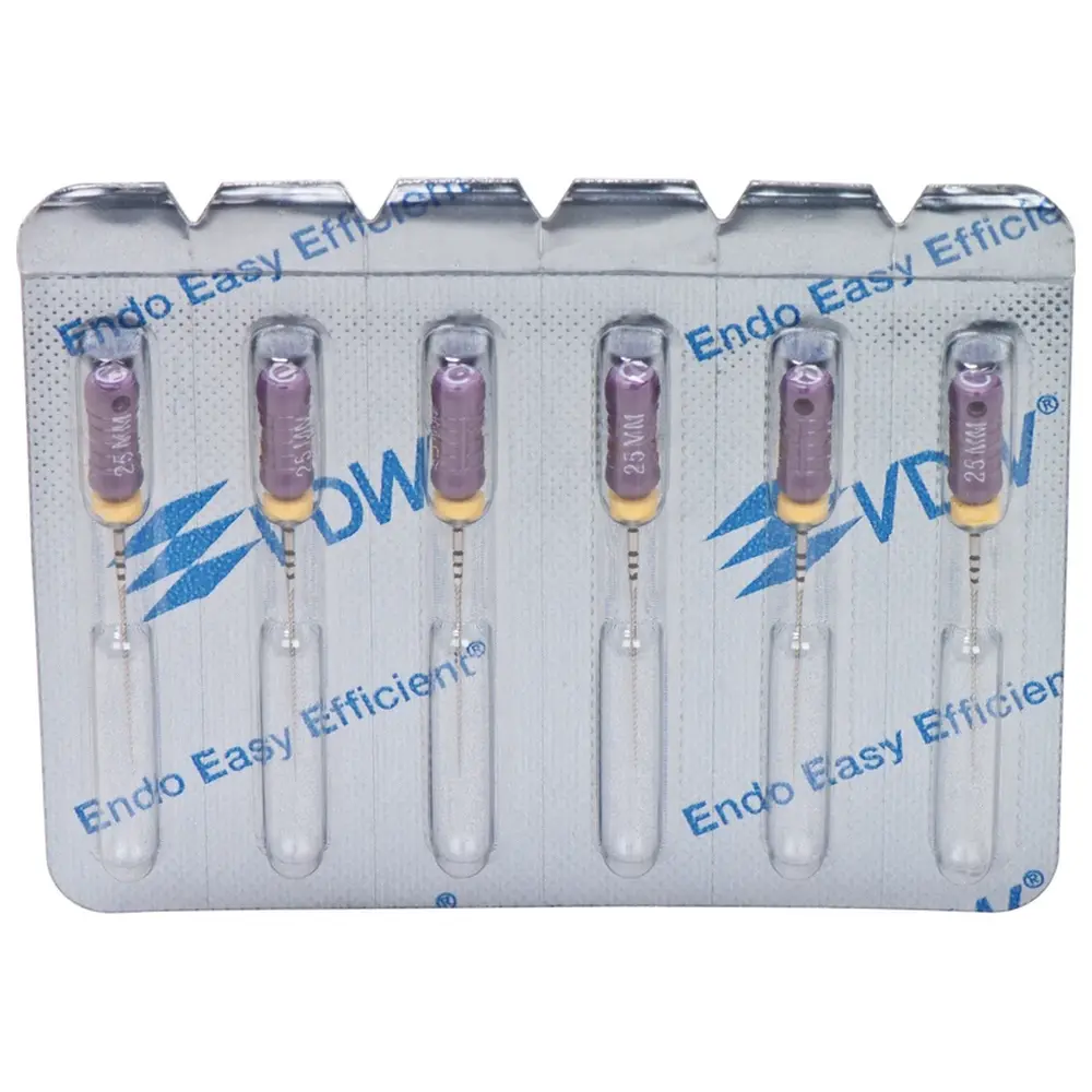 VDW STERILE C-PILOT® Feilen - Blisterpackung 6 Stück 25 mm ISO 010
