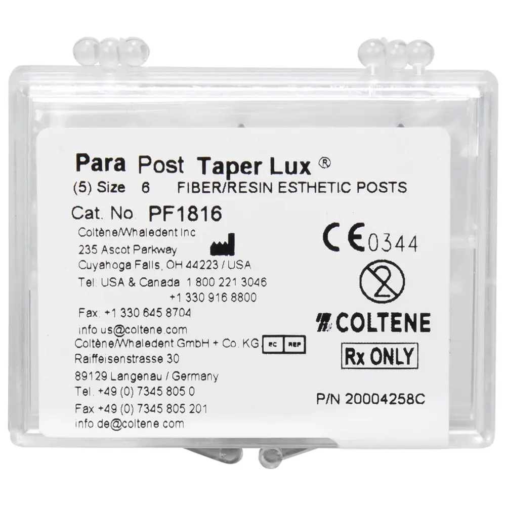 COLTENE ParaPost® TAPER LUX - Packung 5 Stifte Gr. 6