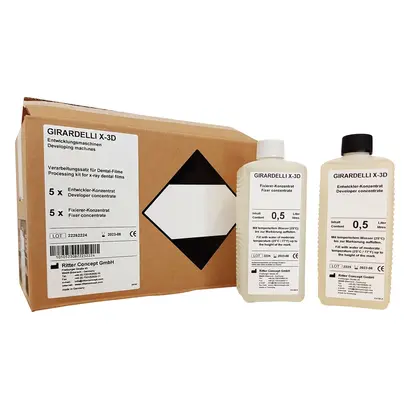 Ritter Concept GmbH Entwickler f.Girardelli X-3D +Fixierer Flasche Kn10x500ml