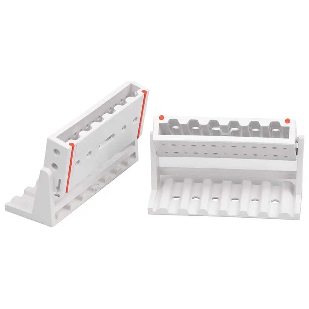 Busch STERI-SAFE wave - Packung 2 Ständer mit Silikonband rot, 76 x 30 x 33 mm