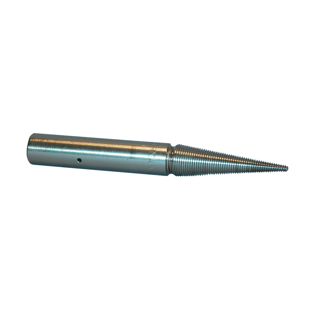 Polierspindel links 125mm St