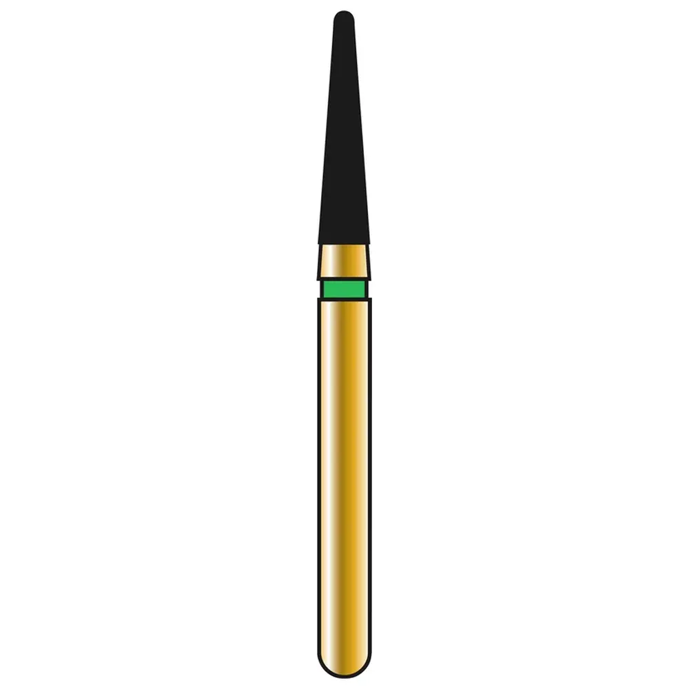 Edenta Diamanten 807 - Packung 5 Stück Standard, FG, Figur 225 umgekehrter Kegel, 3,5 mm, ISO 014