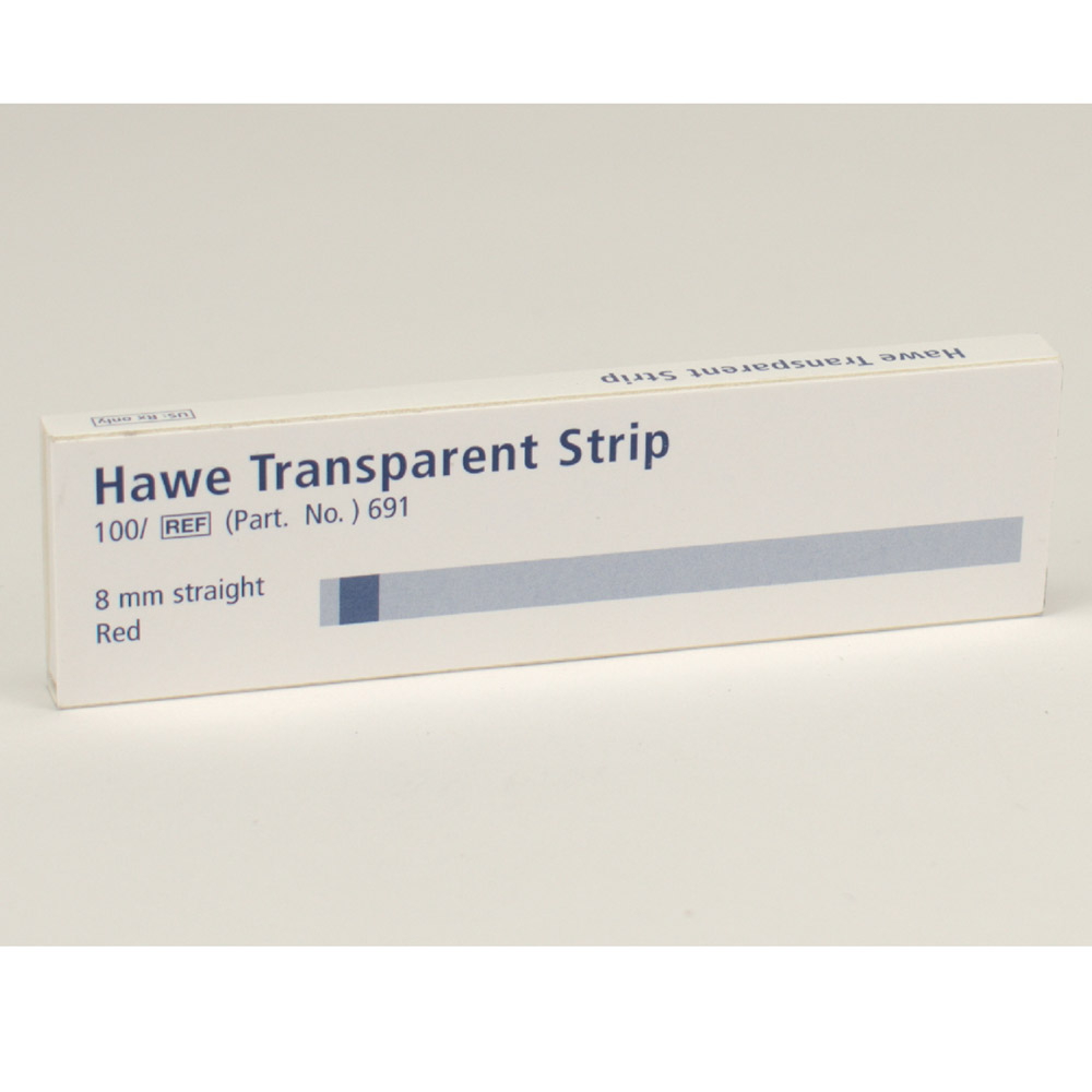 Transparent Strips ger. 8mm 691 Pa