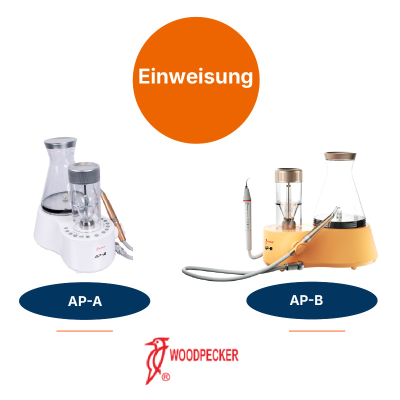 Einweisung Woodpecker AP-A / AP-B Ultraschall-Scaler und Air-Polisher (online)