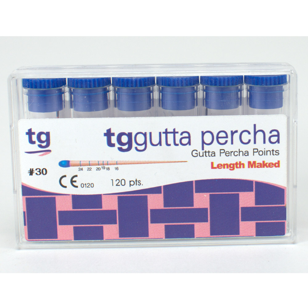 GX225227_tg_Gutta_Percha_Blue_Size_30_120pcs tg Gutta Percha Blue Size 30 120pcs