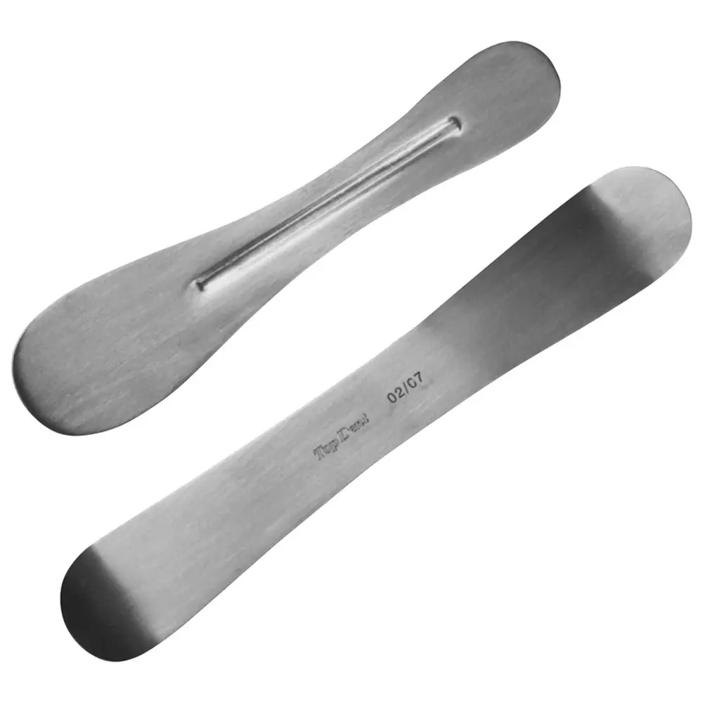 Kentzler-Kaschner TOPDENT Gipsspatel - Stück 11173, mit Metallgriff gerade