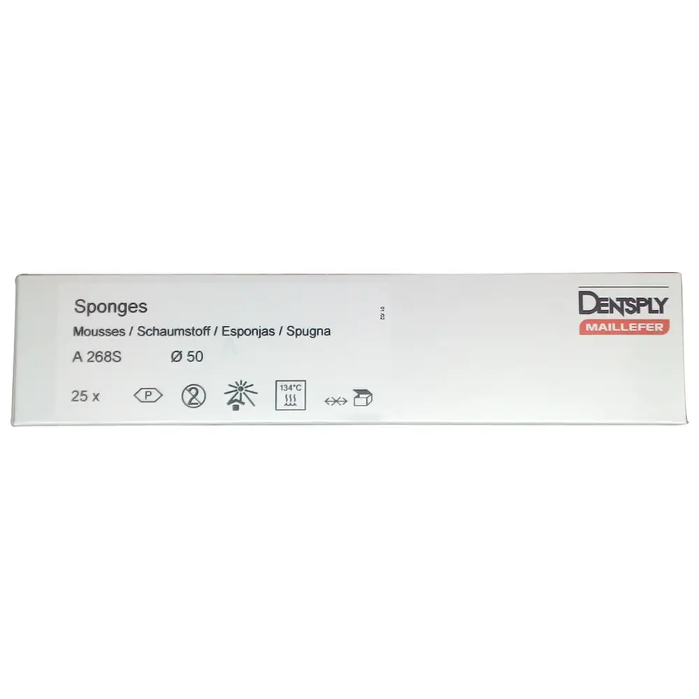 Dentsply Sirona CLEAN-STAND Schaumstoffeinsätze - Packung 25 Stück rund