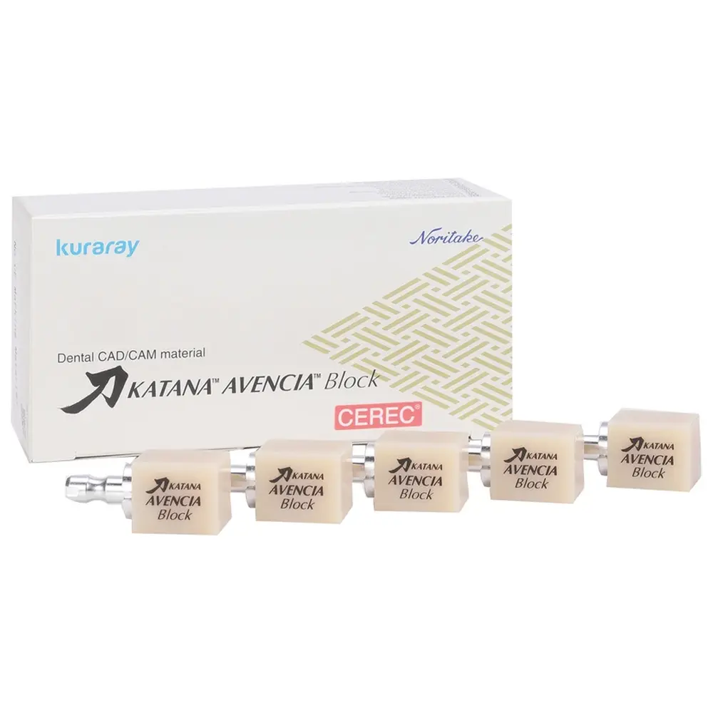 Kuraray Noritake KATANA™ AVENCIA™ Block - Packung 5 Stück Größe 12, A2, Universal