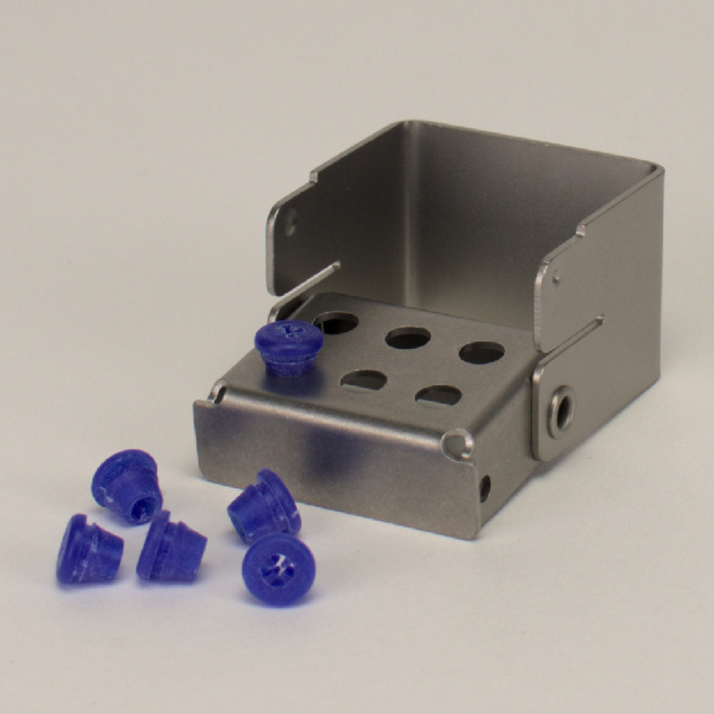 GX97632_Bohrerstaender_PlugIn_6_blau_St Bohrerständer Plug'In 6 blau St