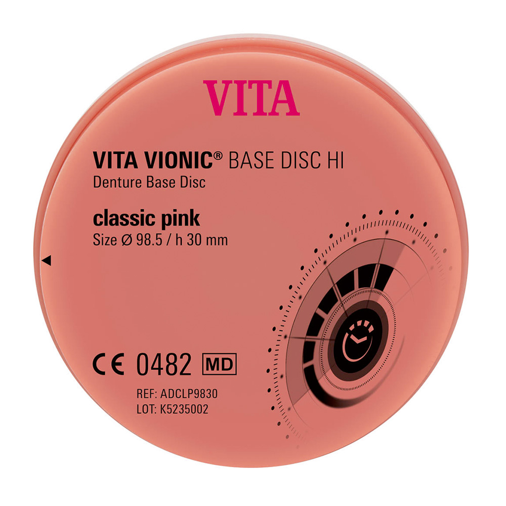 VITA VIONIC BASE DISC HI pink 98,5x30 St