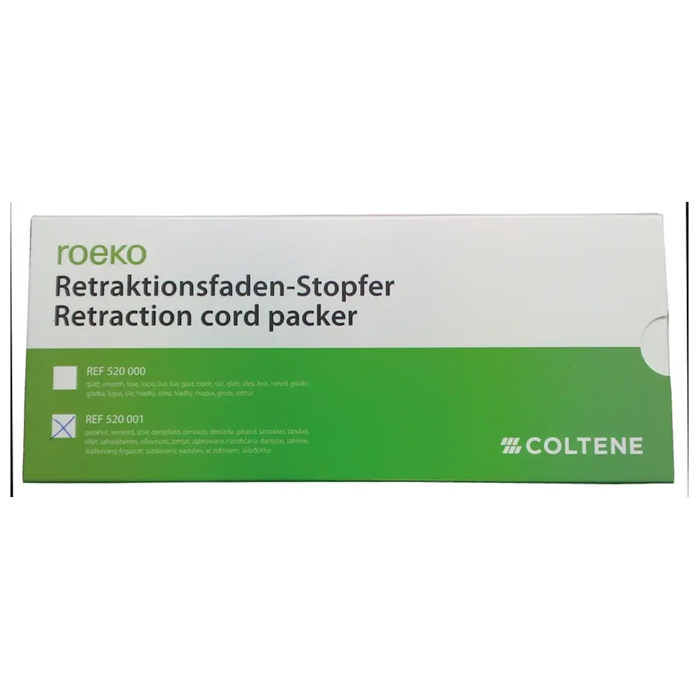 COLTENE roeko Retraktionsfadenstopfer - Stück gezahnt