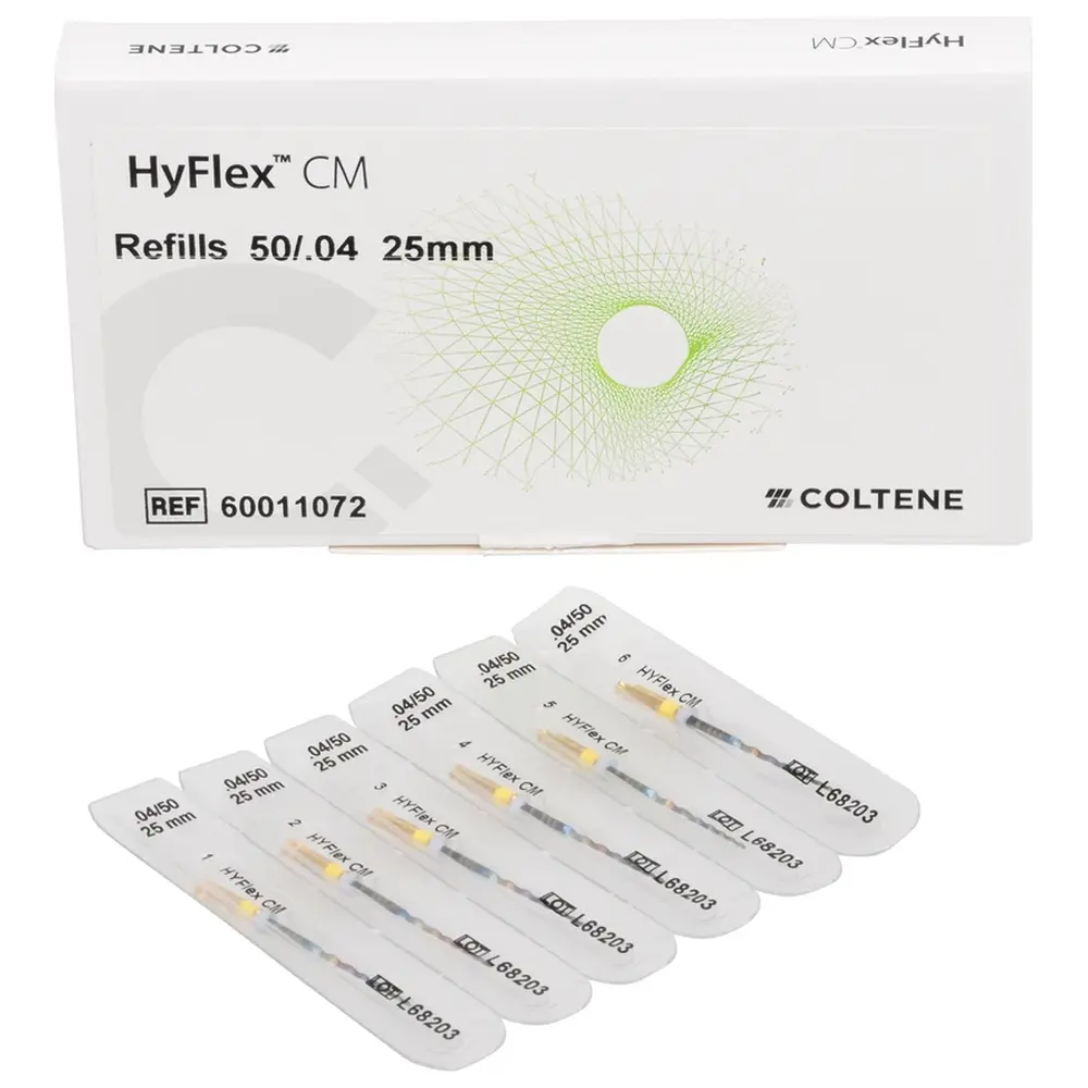 COLTENE HyFlex® CM - Packung 6 Stück 25 mm, Taper.04 ISO 050