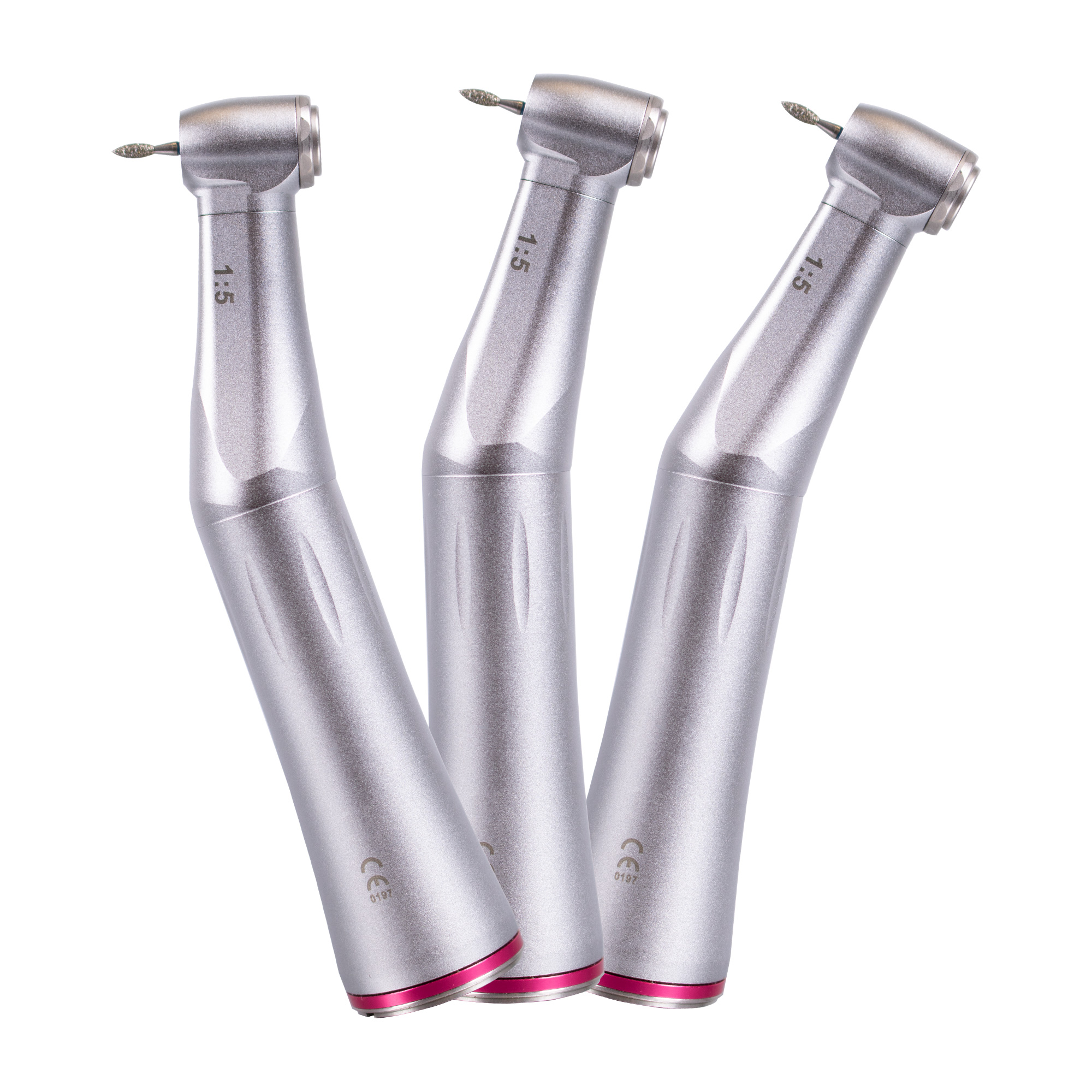 Rotes Winkelstück 1:5, mit Licht & Wasser - 3er Pack Rotes Winkelstück 1:5, mit Licht & Wasser - 3er Pack