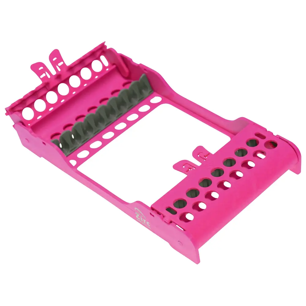 Medicom E-Z Jett Kassetten - Stück 20,2 x 13,9 x 3 cm, für 8 Instrumente neonpink