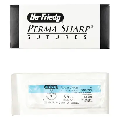 Camark Single Member S.A. Nahtmaterial Seide 3-0NA/C-6 PSN7772S Pa 12