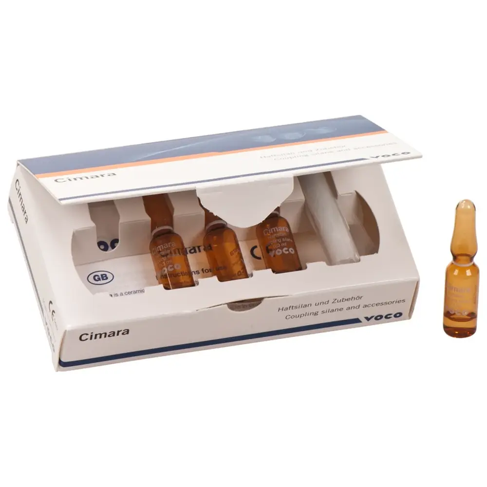 VOCO Cimara® - Packung 4 x 0,3 ml Ampulle Haftsilan, Zubehör
