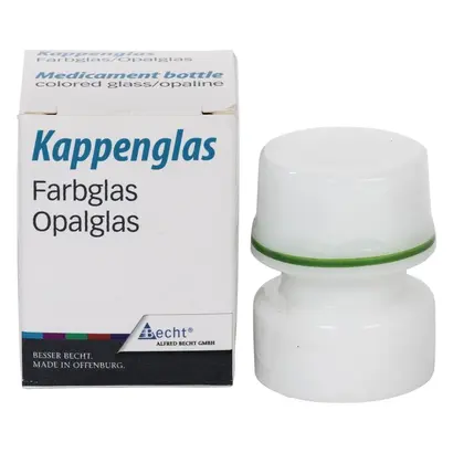 Becht Kappengläser - Stück mit grünem Ring