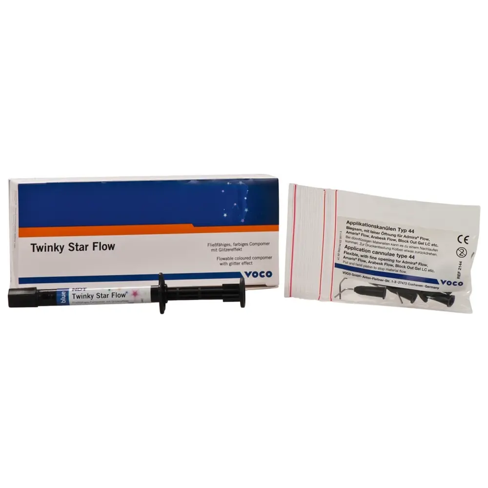 VOCO Twinky Star Flow - Spritze 2 g blau