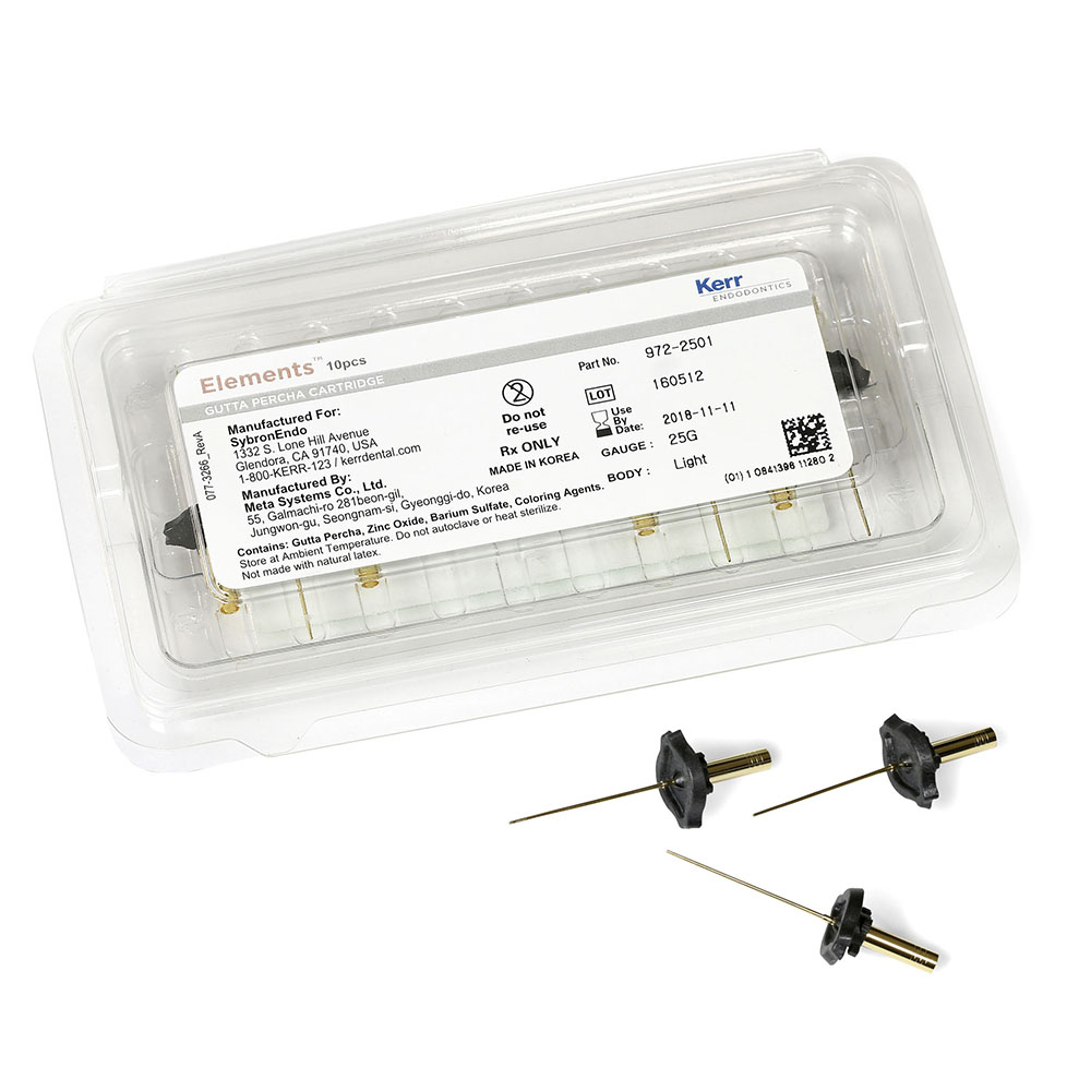 Elements Guttapercha Kart. 25GA LB 10St
