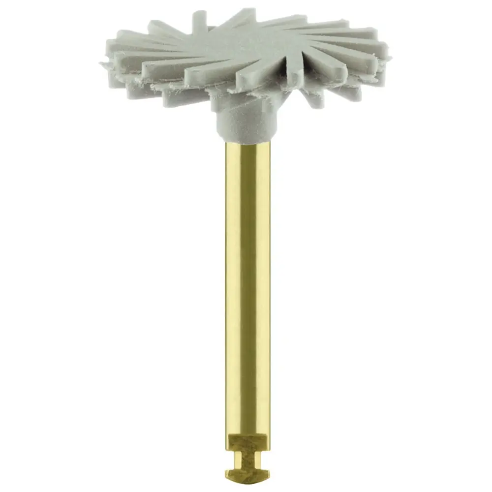 Hager & Meisinger Diamantpolierer 9769 - Packung 2 Stück beige fein, RA, Figur Twist, 1,6 mm, ISO 140