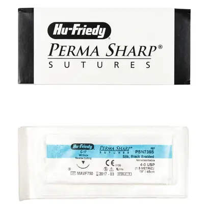 72970_Nahtmaterial_Seide_40NAC17_PSN736S_Pa_12 Camark Single Member S.A. Nahtmaterial Seide 4-0NA/C-17 PSN736S Pa 12