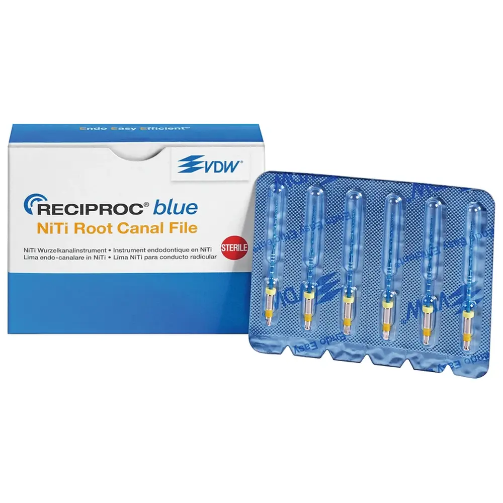 VDW RECIPROC® blue - Packung 6 Stück 31 mm, ISO 050