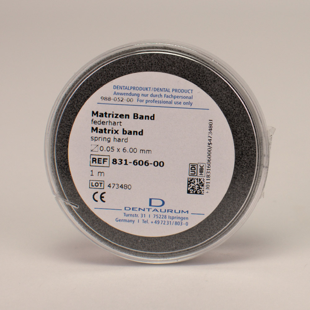 Matrizenband 0,05/6mm 1M Rl