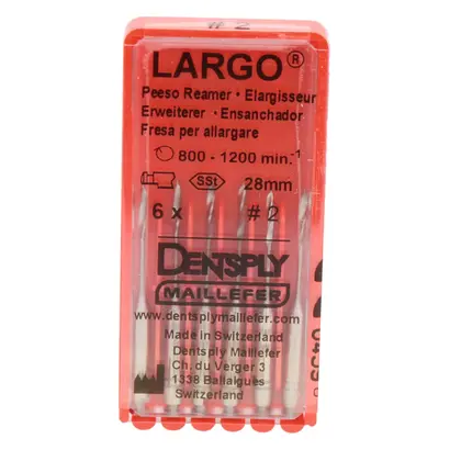 MAILLEFER INSTRUMENTS HOLDING Sàrl LARGO PEESO REAMER RA Gr.2 28mm Pa 6