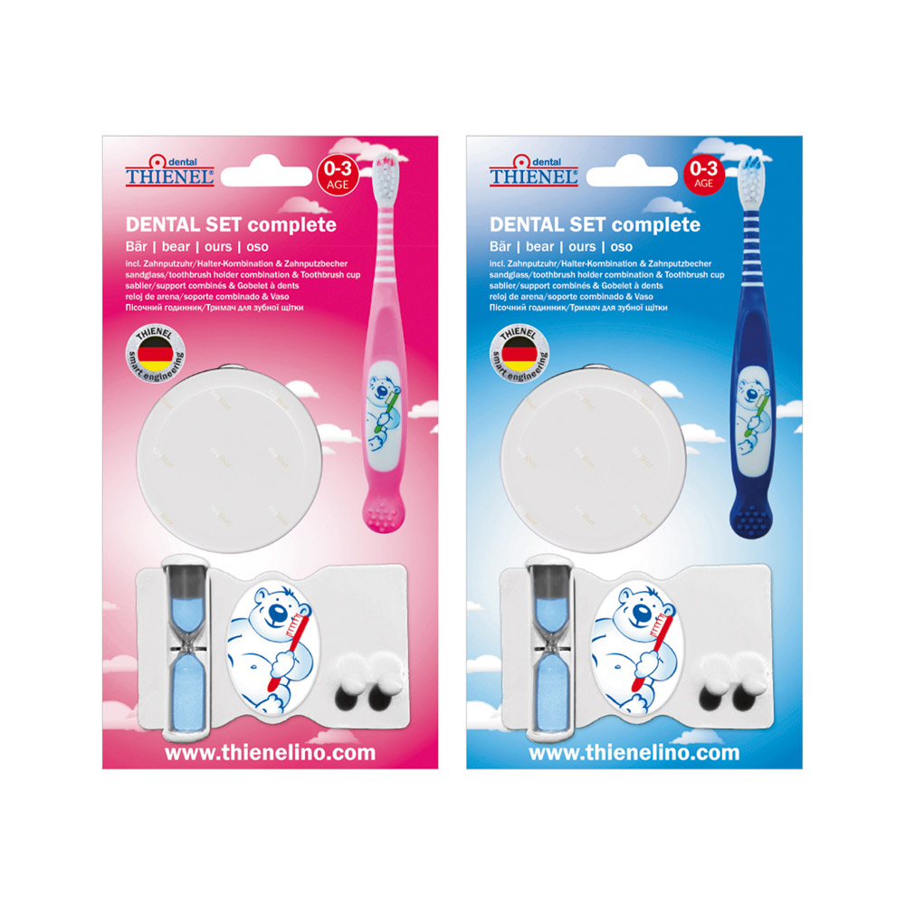 Dental-Set kpl. Baby 0-3J Otto blau St