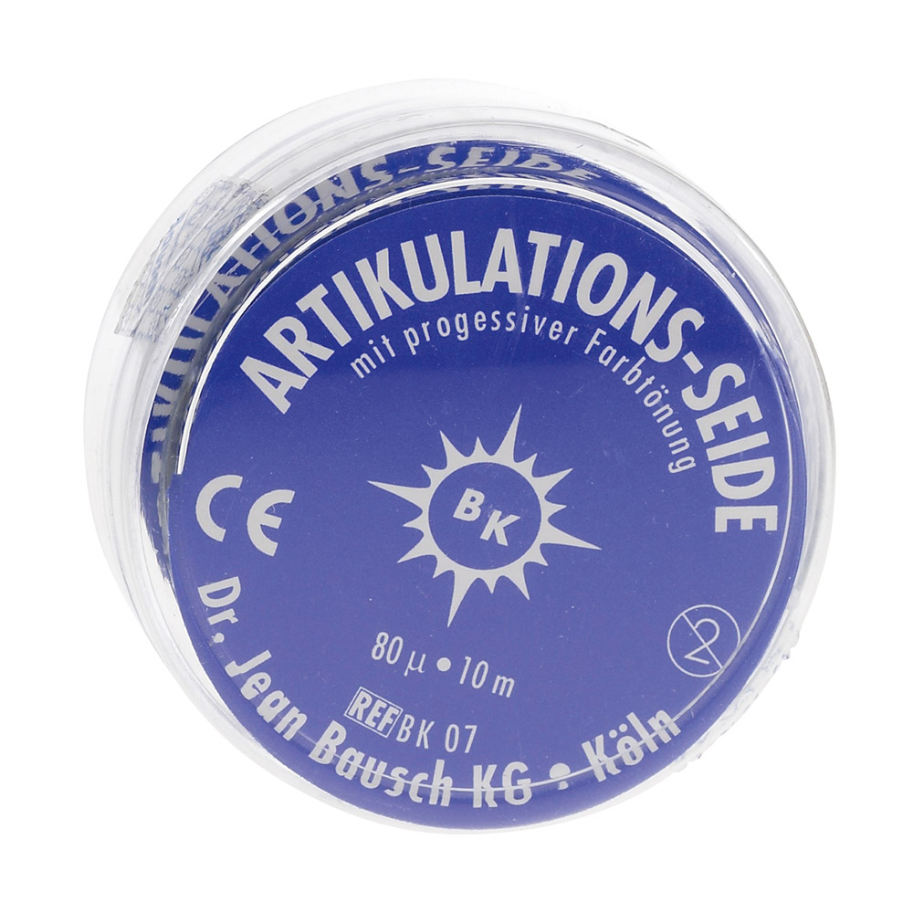 Artikulationsseide blau BK 07 Pa