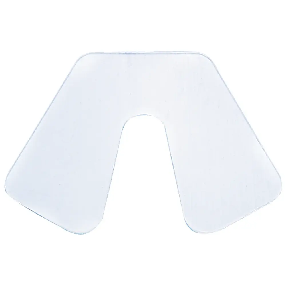 SPEIKO® Basisplatten - Laborpackung 100 OK Stück glasklar, 1 mm