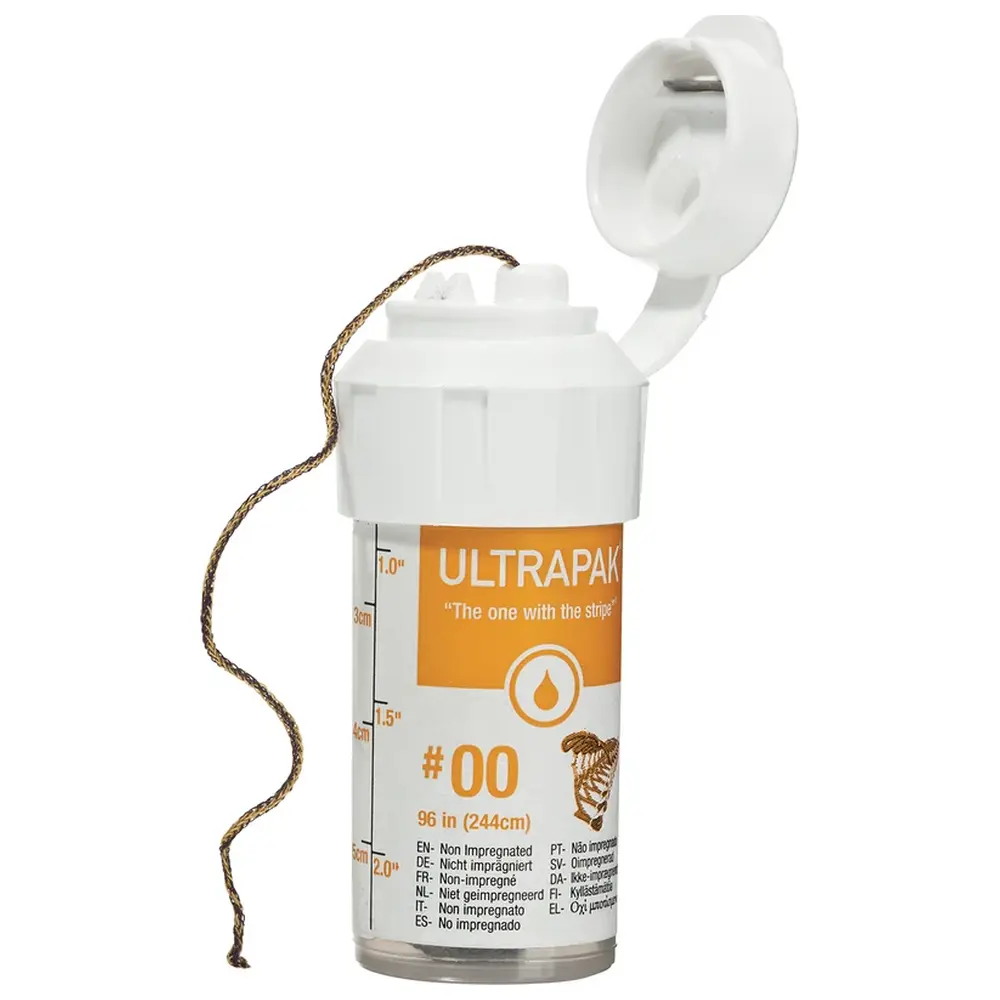 Ultradent Products Ultrapak™ CleanCut - Flasche 244 cm Faden Nr. 00