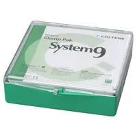 COLTENE HYGENIC® Dental Dam - Sortiment 9 Klammern mit Flügel (Größe 1, 2, 4, 7, 8A, 12A, 13A, 14A)