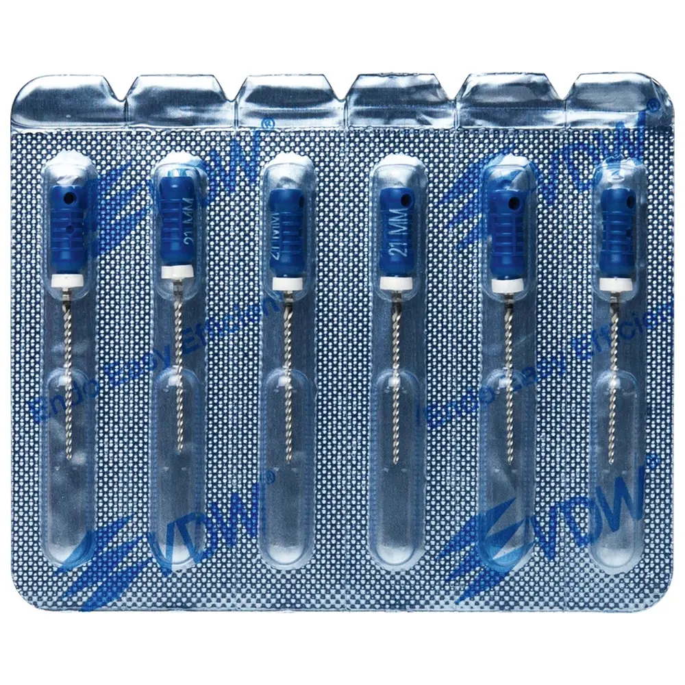 VDW STERILE K-Feilen - Blisterpackung 6 Stück 21 mm ISO 060