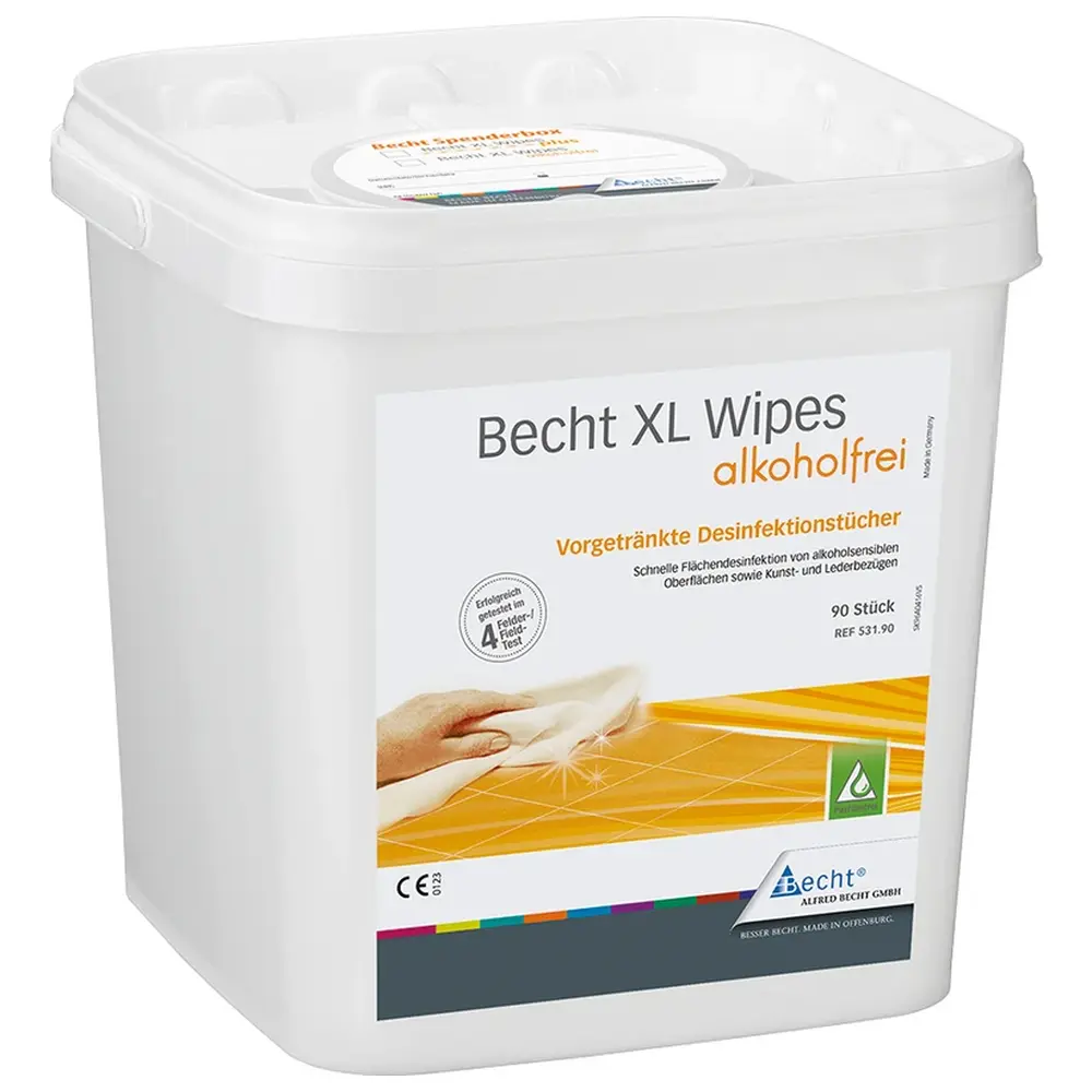 Becht XL Wipes plus alkoholfrei Spenderbox - Stück leer