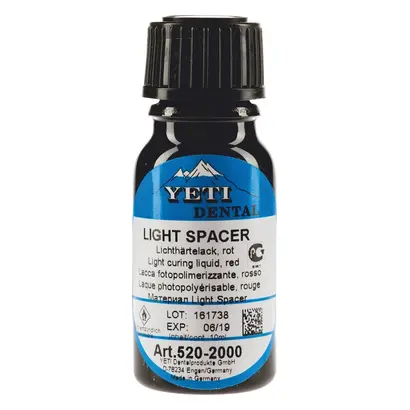 Yeti Dentalprodukte GmbH Light Spacer LC rot Flasche 10ml