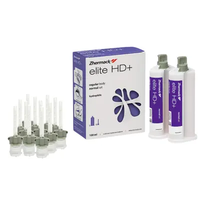 Zhermack GmbH ELITE HD+ REGULAR BODY NORMAL Pa 2x50ml Zhermack GmbH ELITE HD+ REGULAR BODY NORMAL Pa 2x50ml