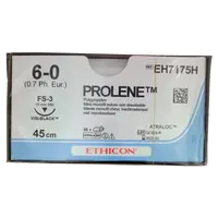 Ethicon Inc. PROLENE blau Monofil 45cm 6-0 FS3 VB Stärke 0,7 Pa 36