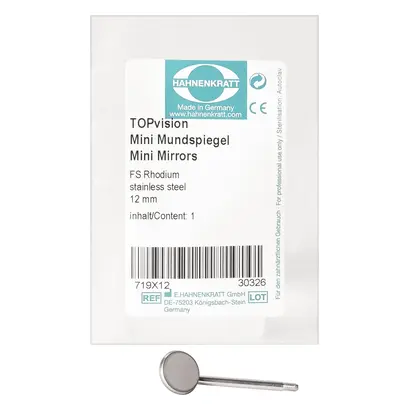 E.Hahnenkratt GmbH Mundspiegel FS Rhodium mini 12mm St E.Hahnenkratt GmbH Mundspiegel FS Rhodium mini 12mm St