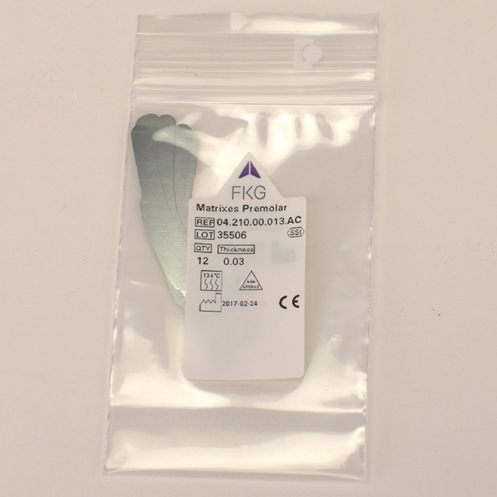 Matrizen FKG 210ET Stahl 0,03 Dtz